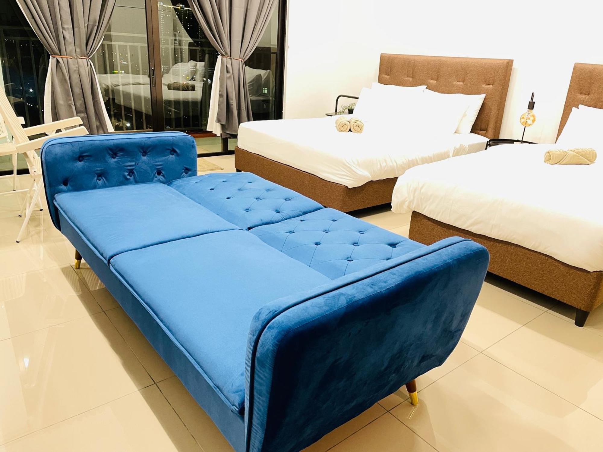 High Floor Studio Austin Regency Mount Austin W Balcony 3 Plus 1Pax 5 Mins Aeon Johor Bahru Buitenkant foto